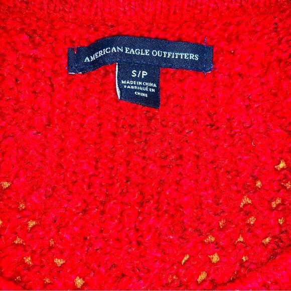 American Eagle Outfitters Red Cable Knit Fisherman Sweater
Size Small - Picture 4 of 7